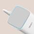 LDNIO SC4383 2USB-C+USB-A Power Strips 2500W Tower Extension Power Socket with 70W USB Ports for Phone Charger EU US UK Plug - White